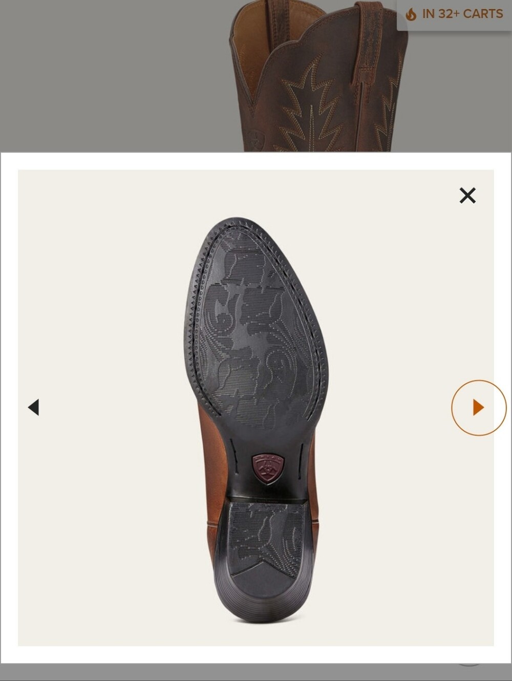 Ariat 7B Heritage R Toe - Picture 14 of 16